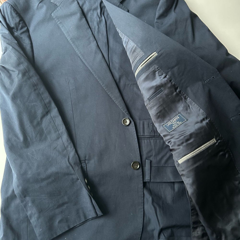 J. Crew Navy Ludlow Slim Suit